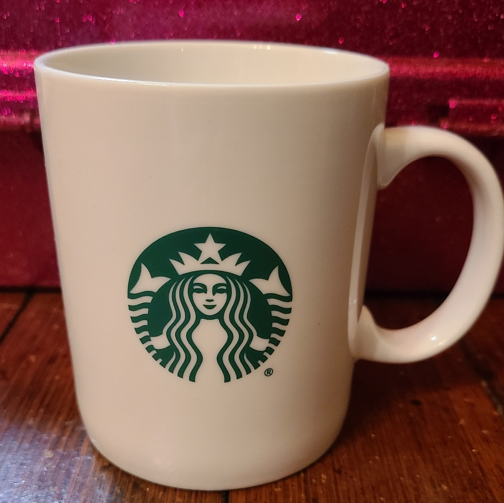 🌟 4/$20 Starbucks White Ceramic Mug